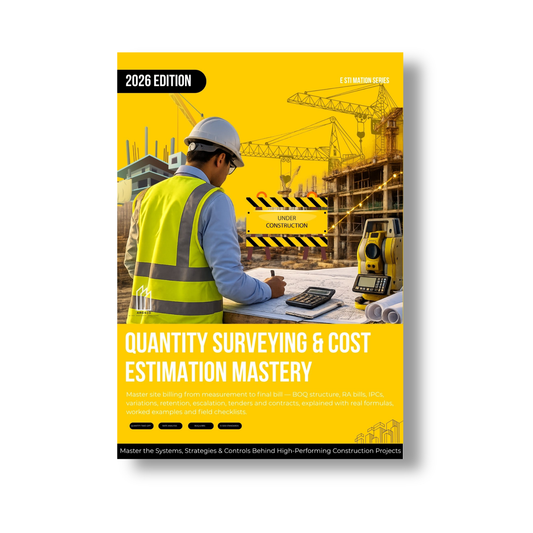 Quantity Surveying & Cost Estimation Mastery